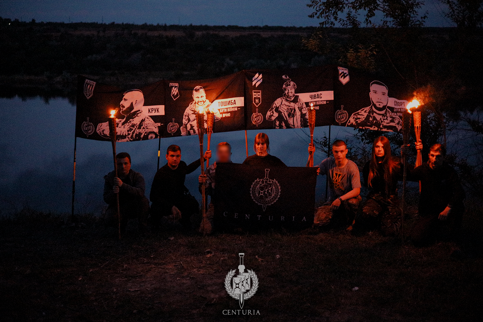 ЦЕНТУРІЯ ЗАПОРІЖЖЯ ПРОВЕЛА ПОХІД ДО ДНЯ ГЕРОЇВ