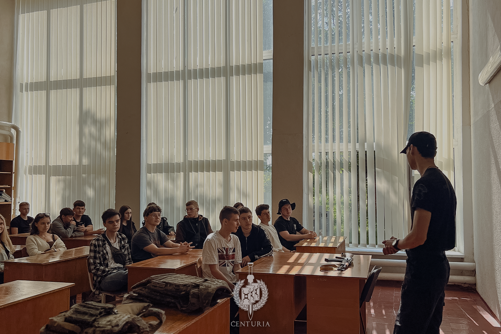 ЦЕНТУРІЯ ПРОВЕЛА УРОК МУЖНОСТІ В ІВАНО-ФРАНКІВСЬКУ