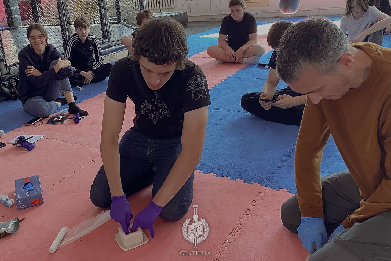 ЦЕНТУРІЯ ПРОВЕЛА ТРЕНУВАННЯ З ТАКМЕДУ У ВІННИЦІ